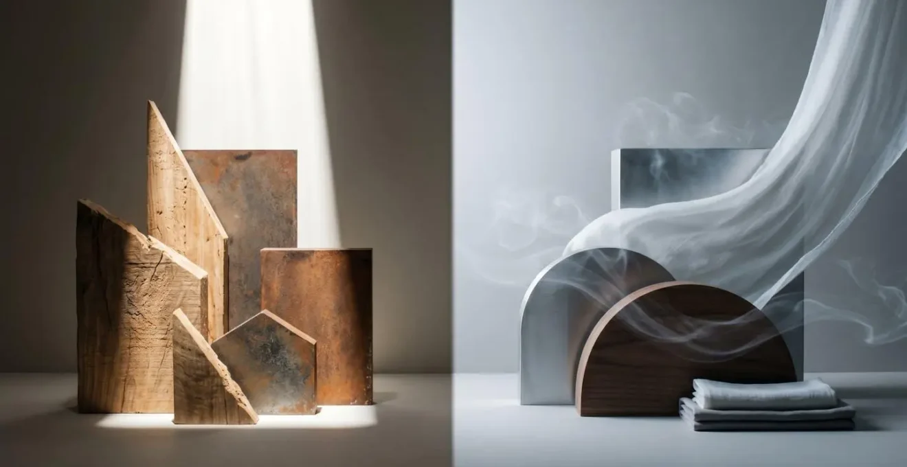 Environnement de stockage minimaliste montrant l'importance de l'obscurité et de la ventilation pour la conservation des aliments