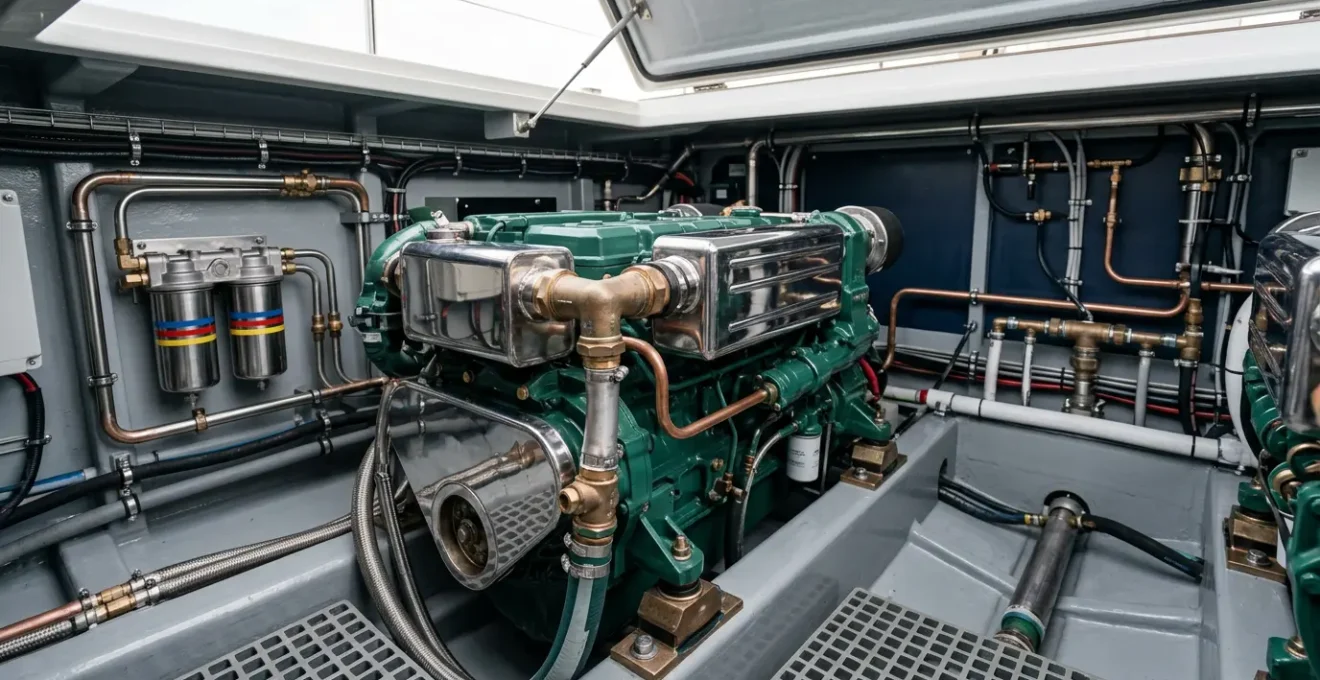 Maintenance professionnelle de moteur marin hauturier pour une navigation sécurisée