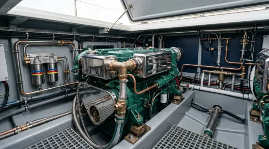 Maintenance professionnelle de moteur marin hauturier pour une navigation sécurisée