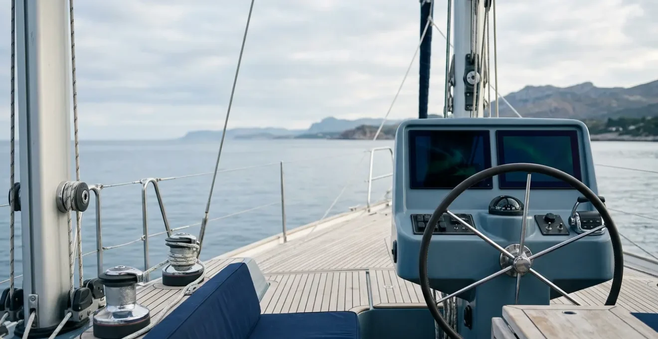 Installation d'électronique marine professionnelle sur un voilier en environnement côtier