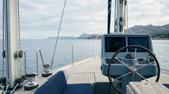 Installation d'électronique marine professionnelle sur un voilier en environnement côtier